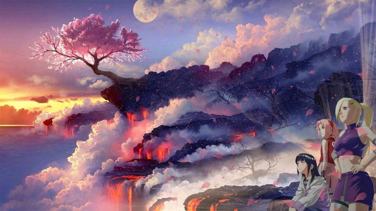 Тори Лангрейн Сакура на краю вулкана