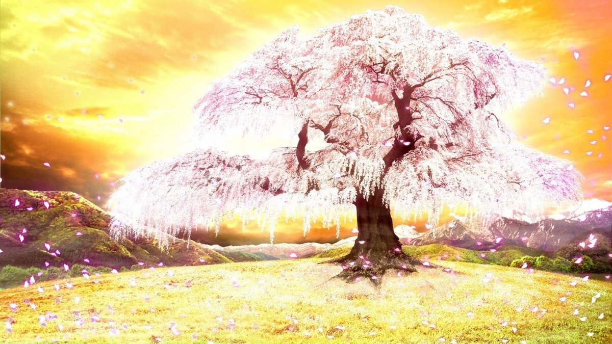 Аниме пейзаж