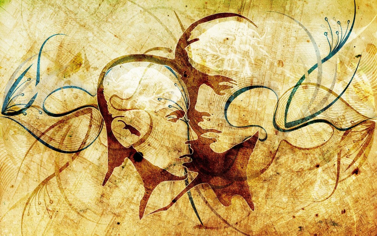 Абстракция в бежевых тонах