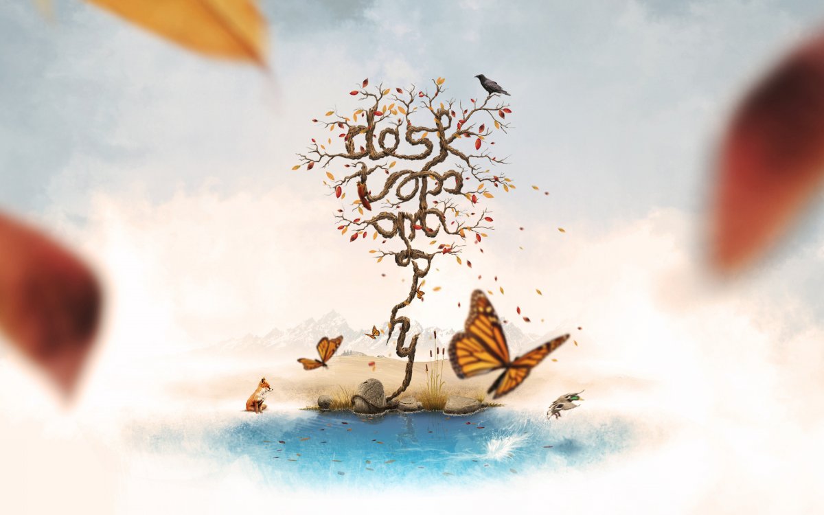 Творческие обои на рабочий стол