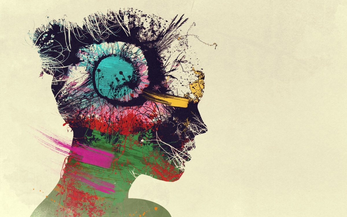 Паника картинки абстракция