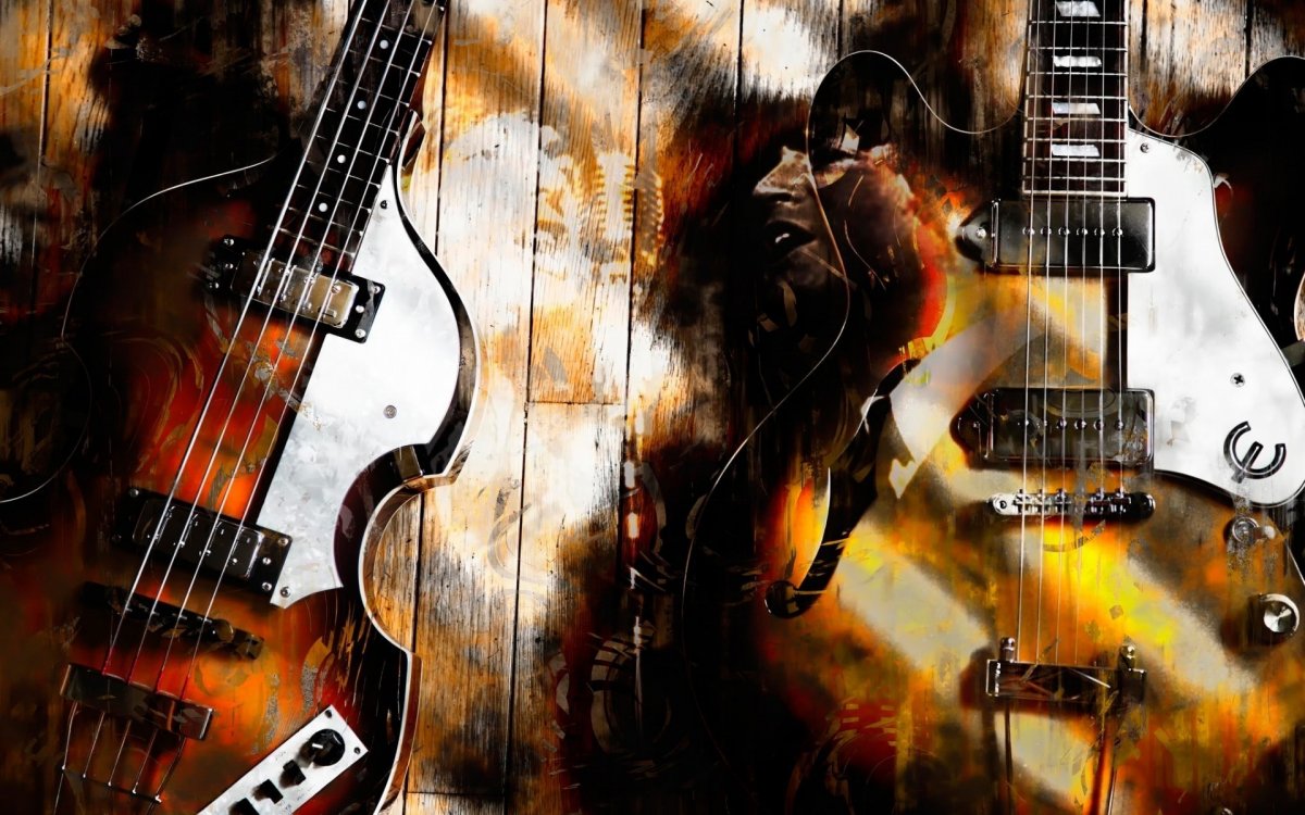 Электрогитара арт