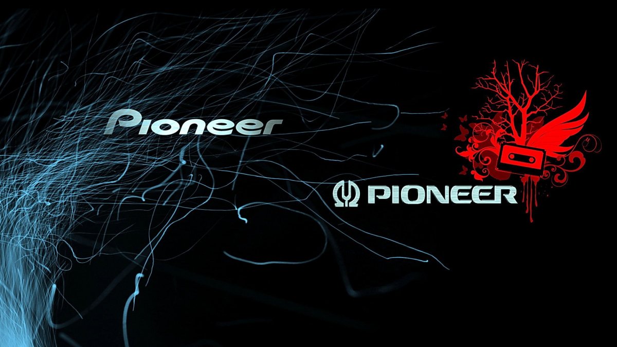 Pioneer надпись