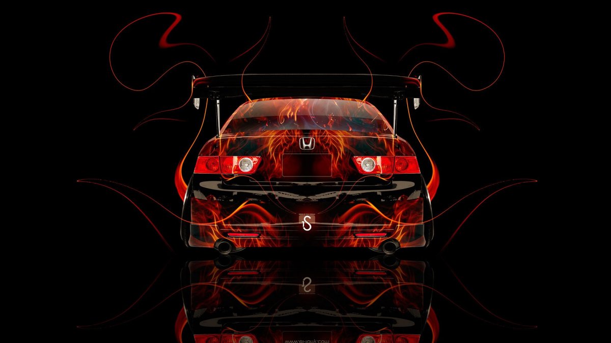 Логотипы авто на черном фоне