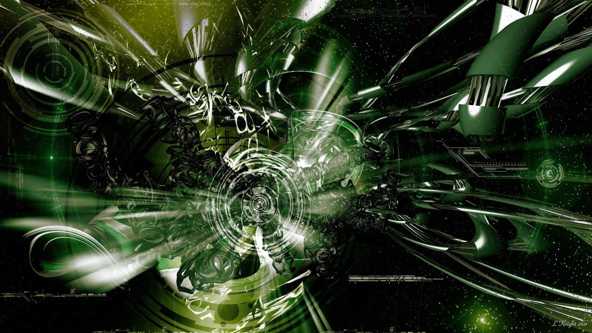 Заставка на рабочий стол Техно