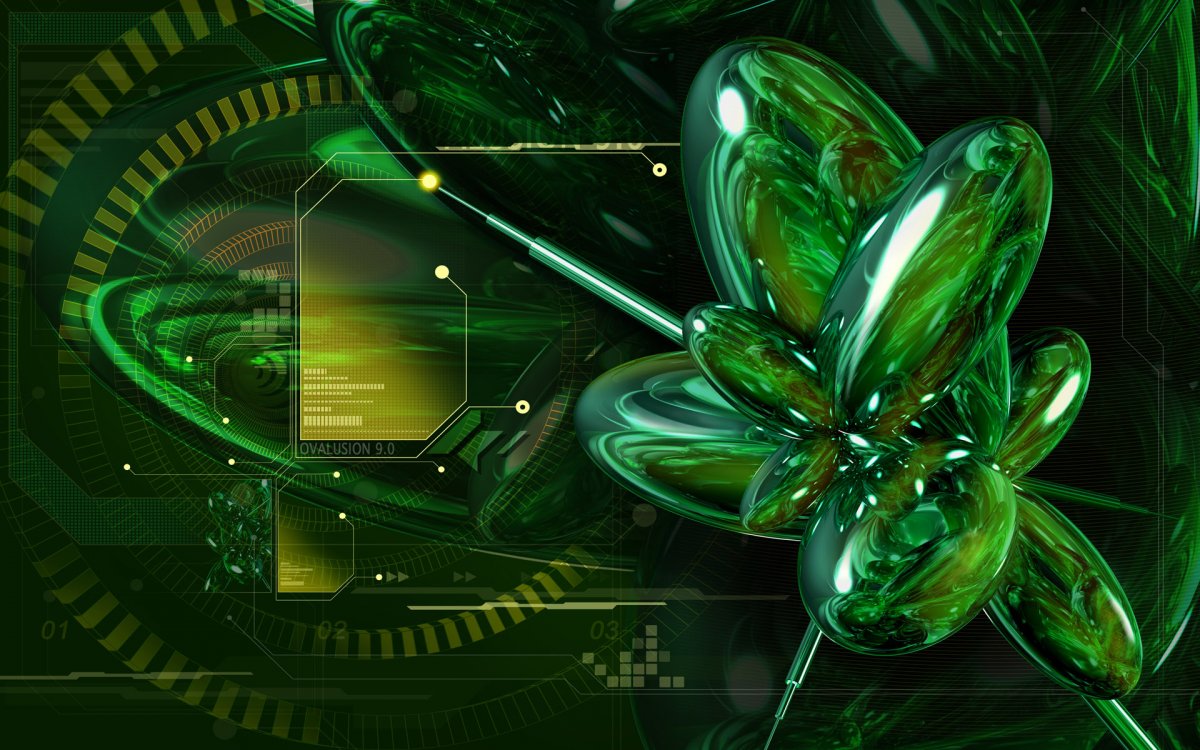 Зеленая техника компьютерная