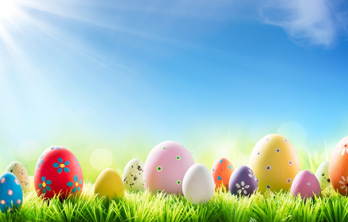 Нежные яйца на Пасху