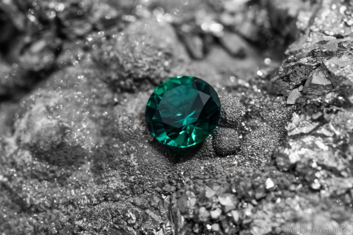 Абстракция в зеленых тонах