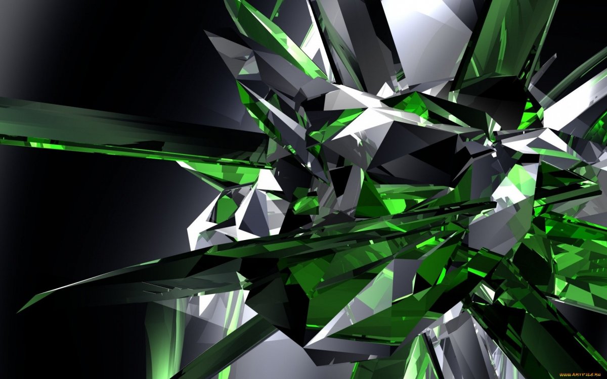 Изумрудная абстракция