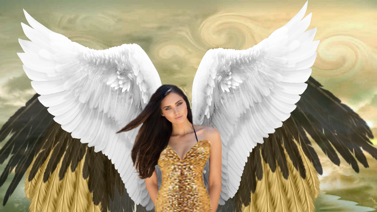 Ангел в небе