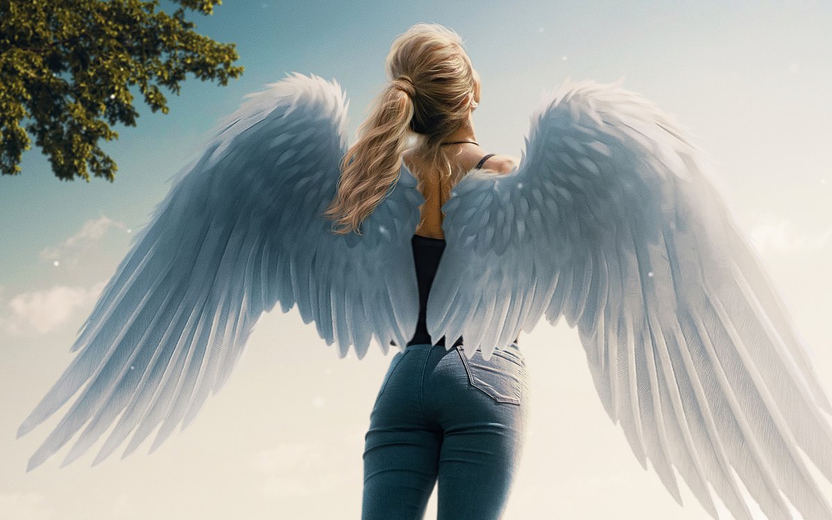 Ангел на рабочий стол