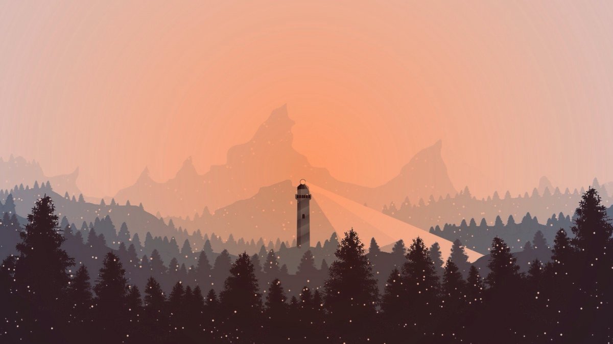 Firewatch обои на iphone