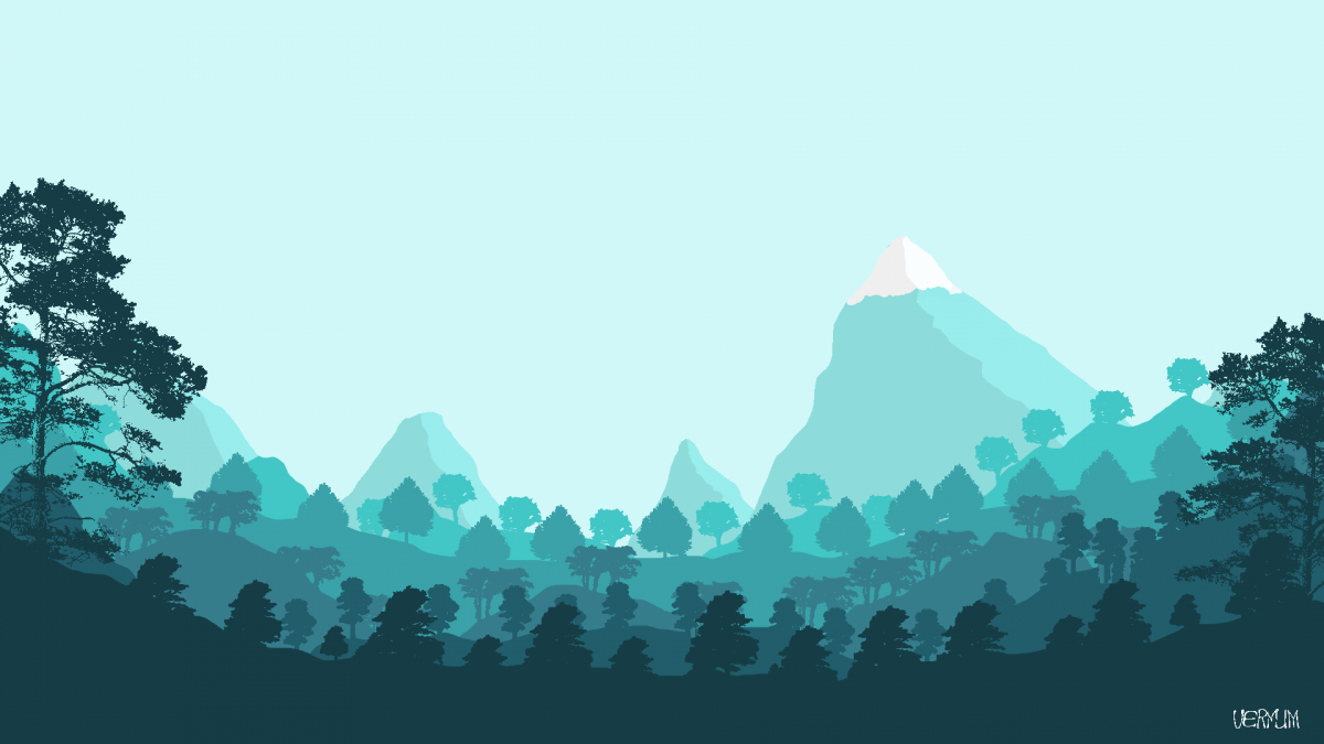 Минималистичные пейзажи