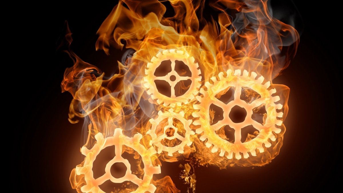 Шестеренки в огне