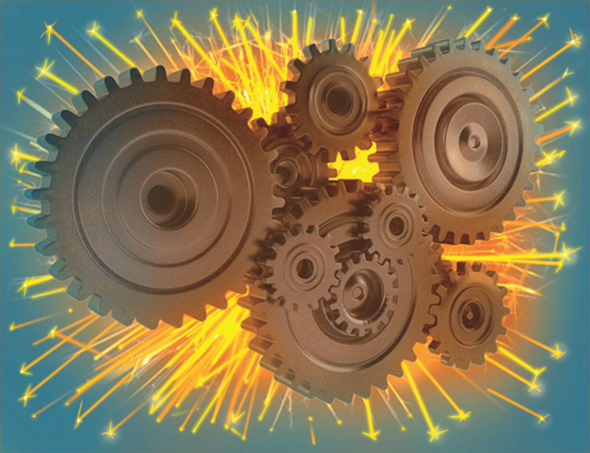 Шестерни абстракция