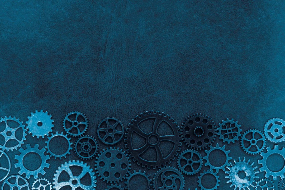 Шестеренки фон