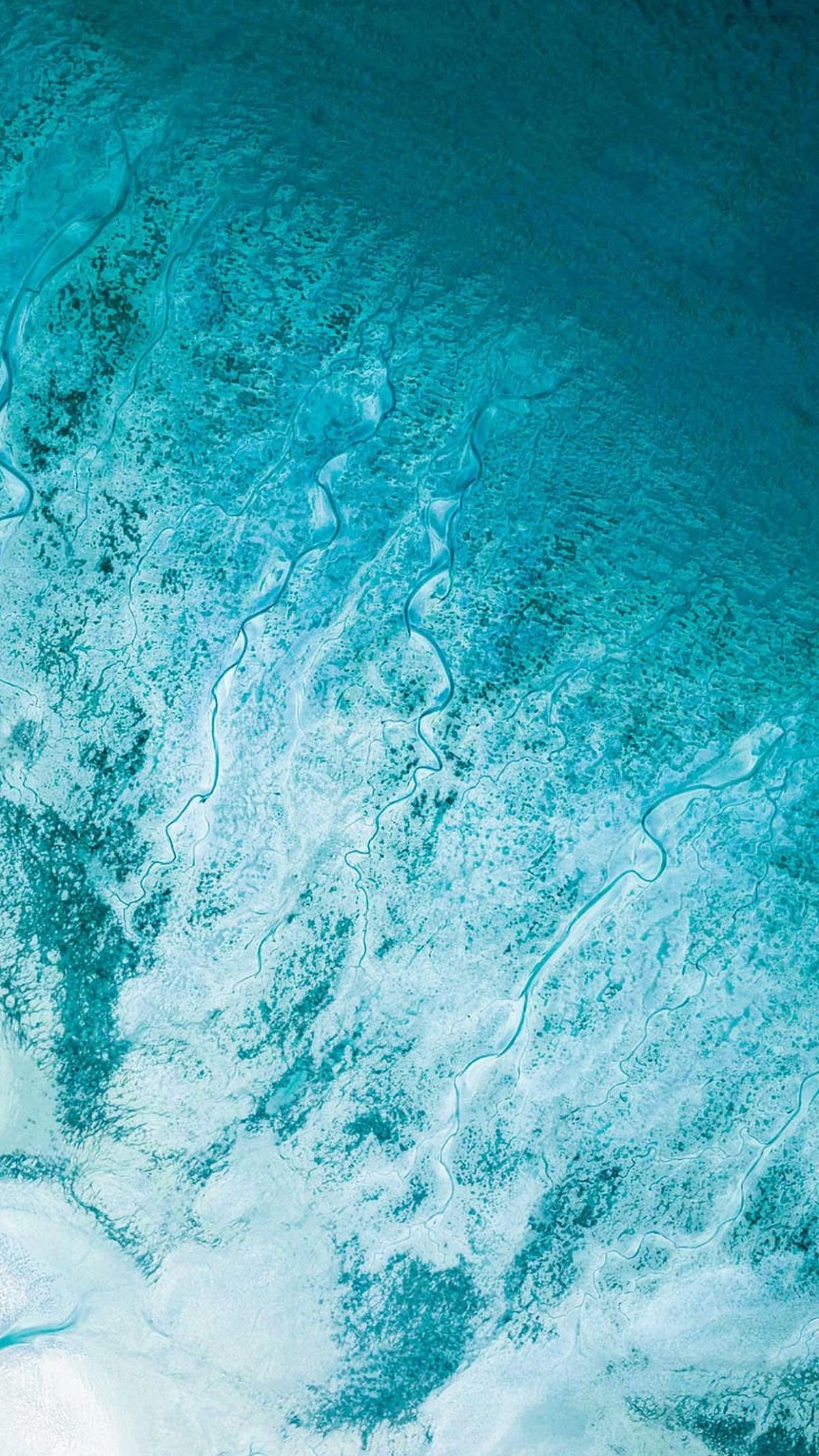 Бирюзовая абстракция