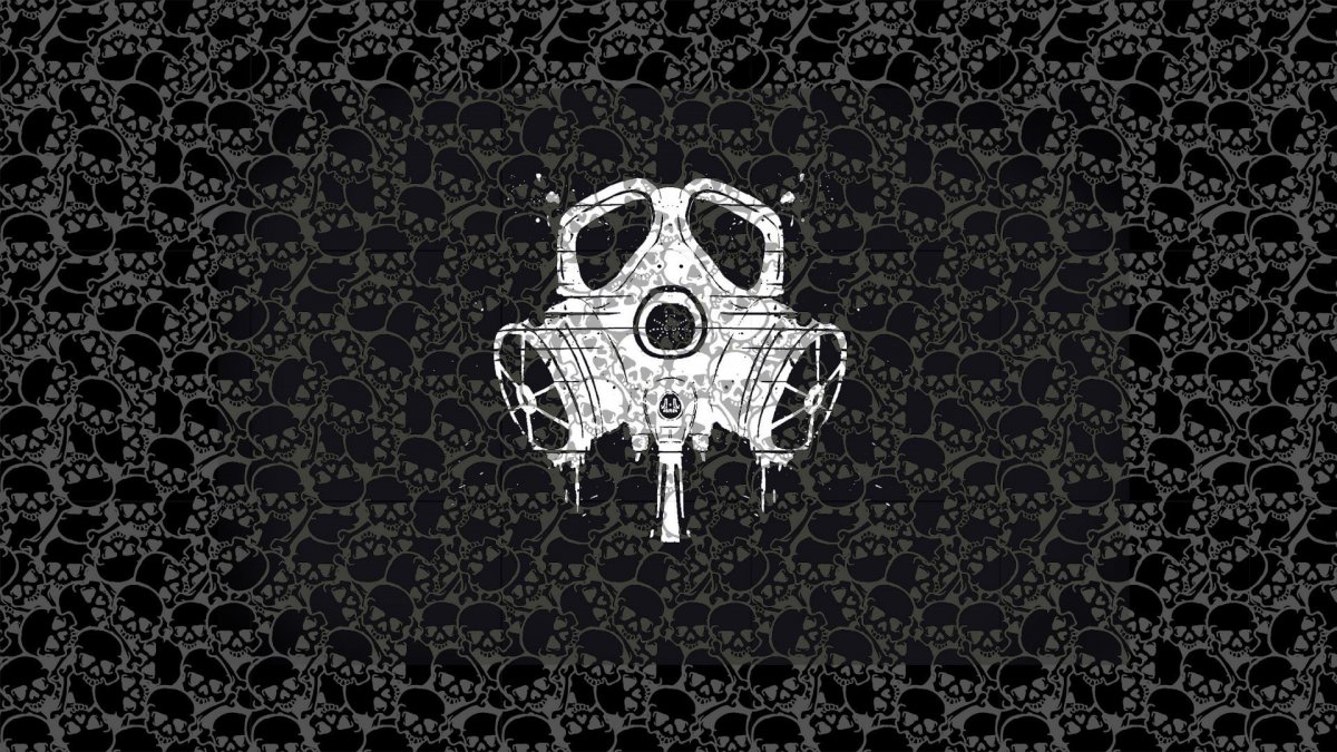 Обои на телефон с черепами в стиле рок