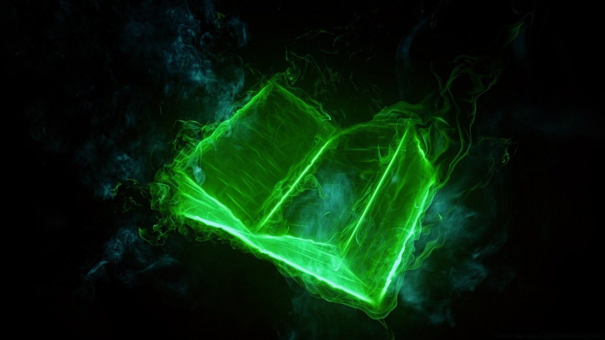 Зеленый неон