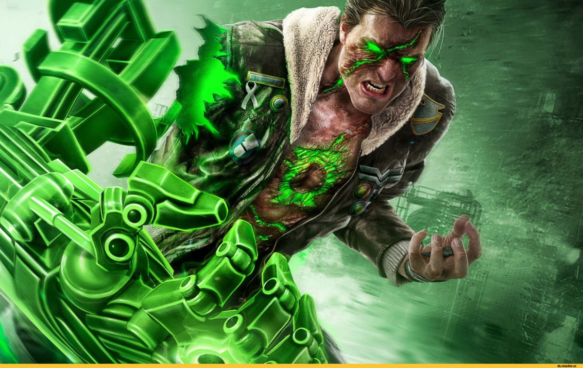 Зелёные крутые персонажи