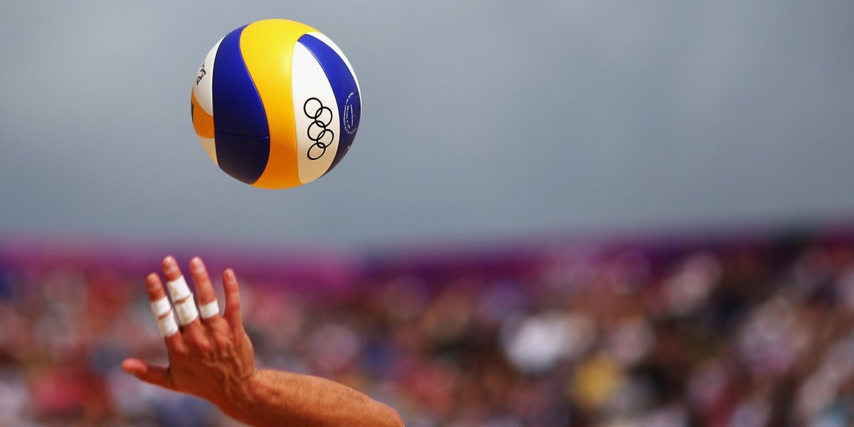 Волейбольный мяч фон