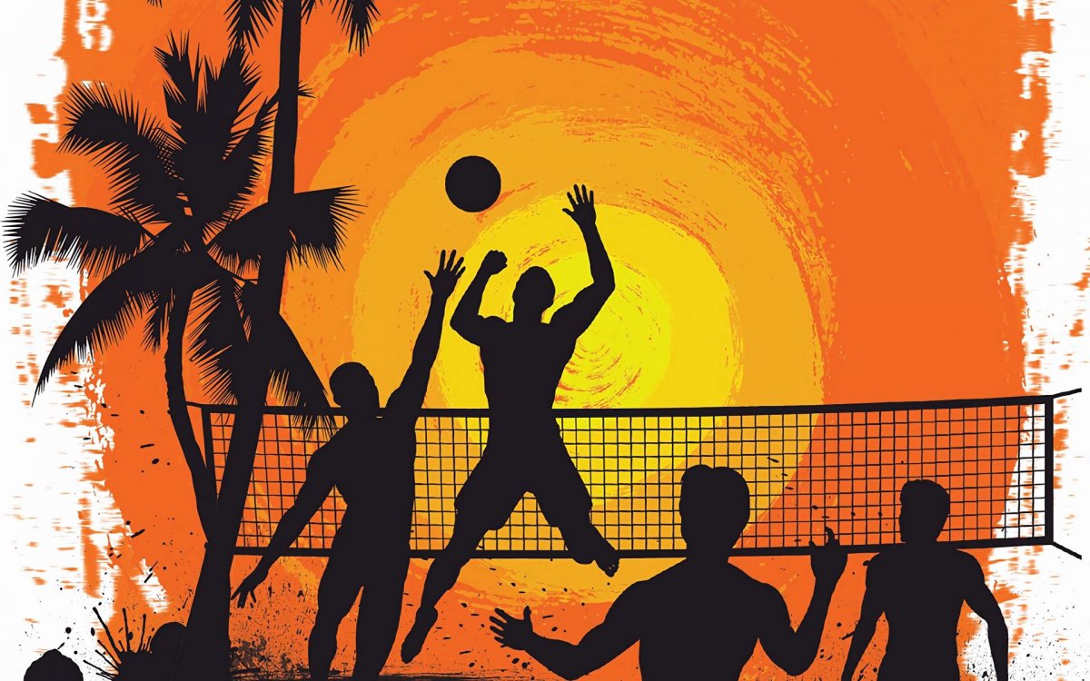 Флаг чемпионата мира по волейболу