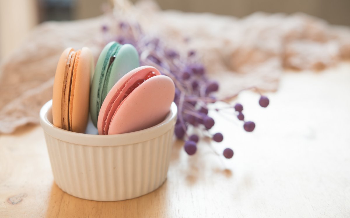 Разноцветные макаруны