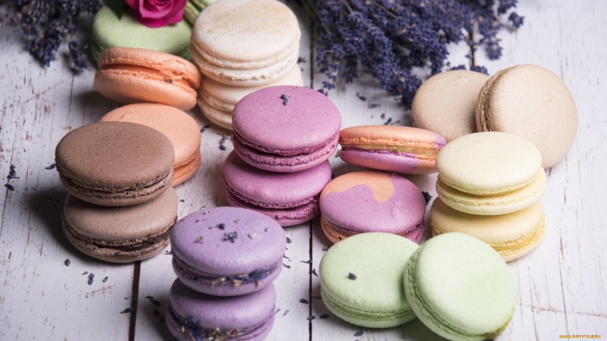 Красивые макаруны