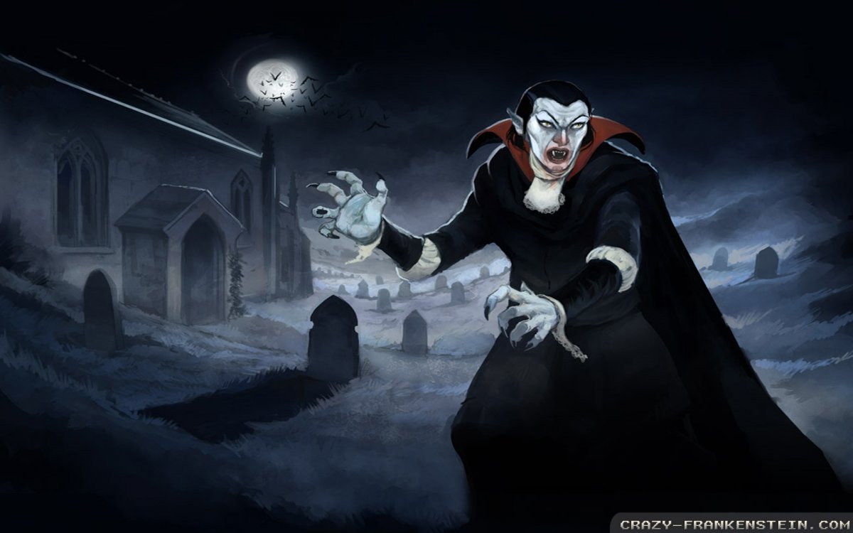 Дракула арт Минимализм