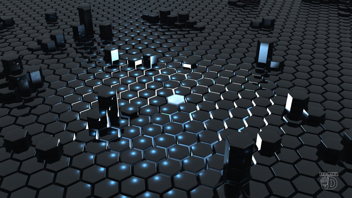 Гексагон 3д