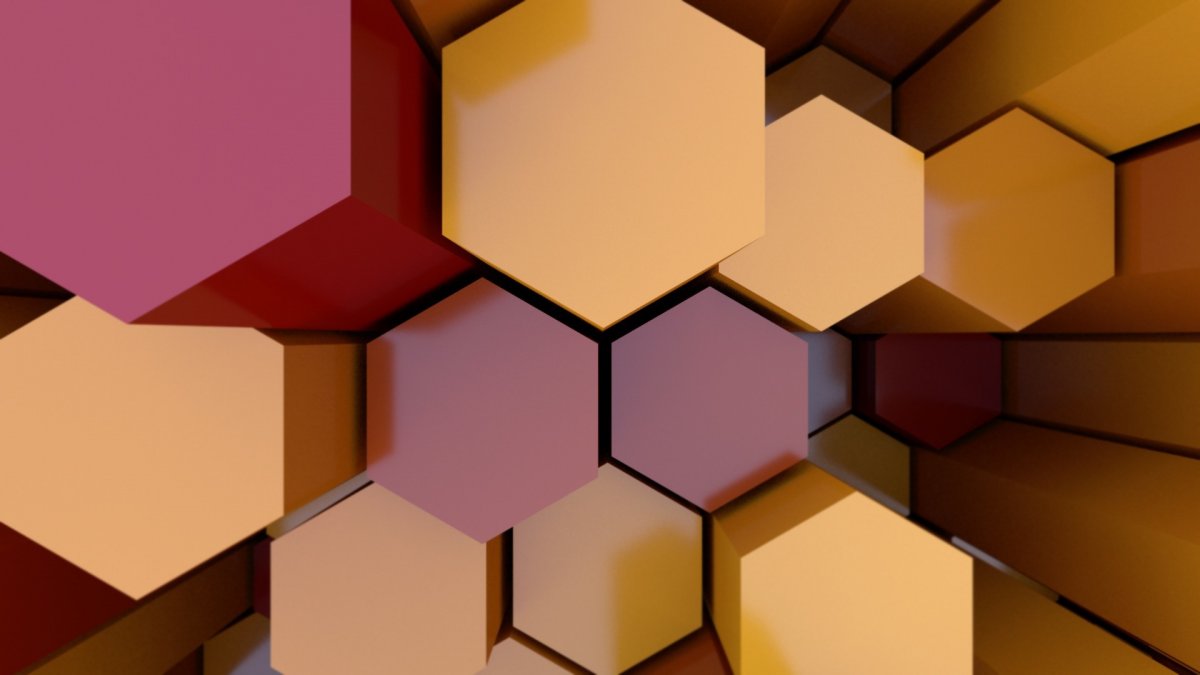 Объемные абстрактные фигуры