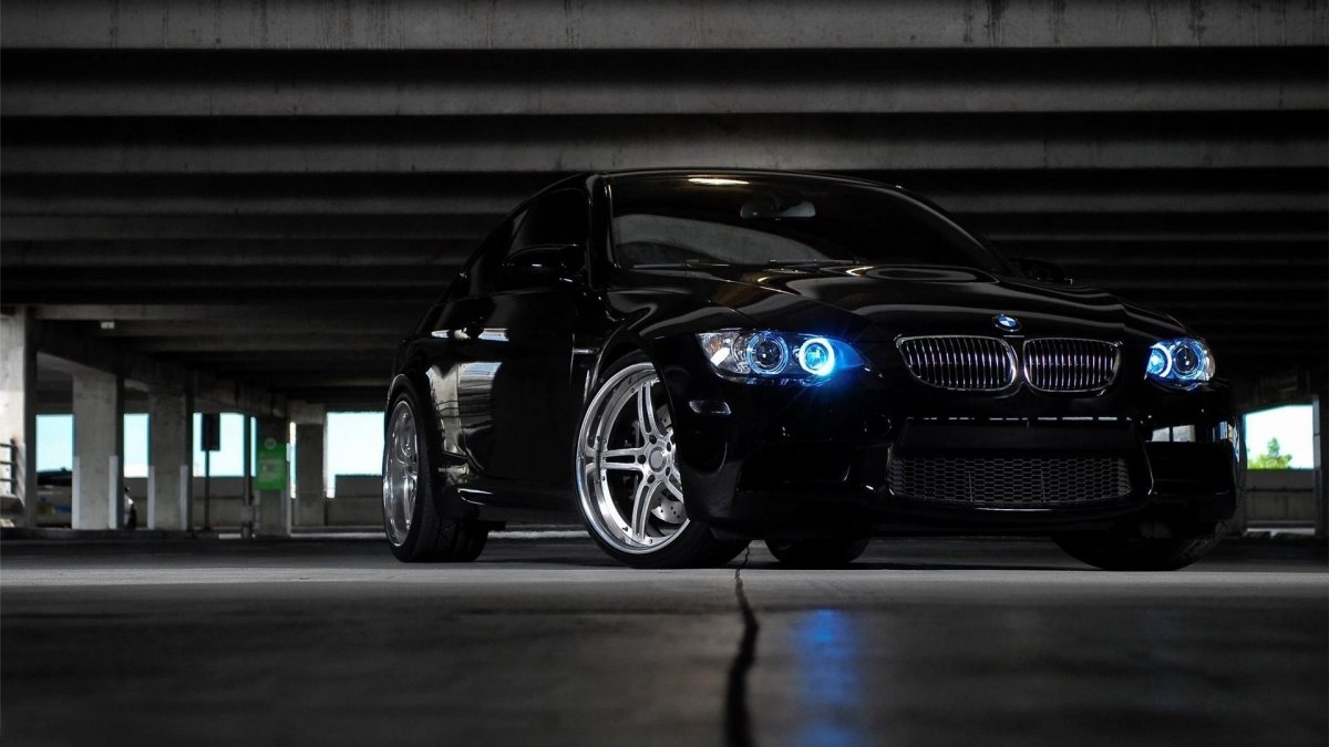 BMW m3 черная фулл HD