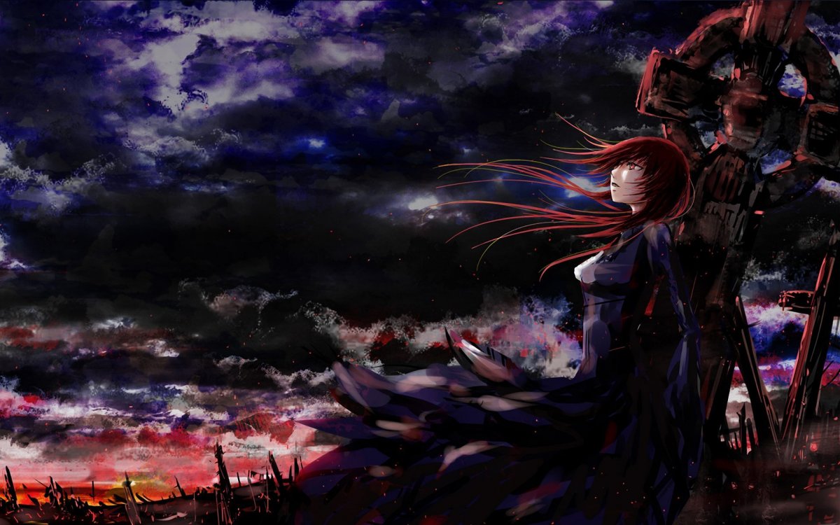 Девушка в Красном арты