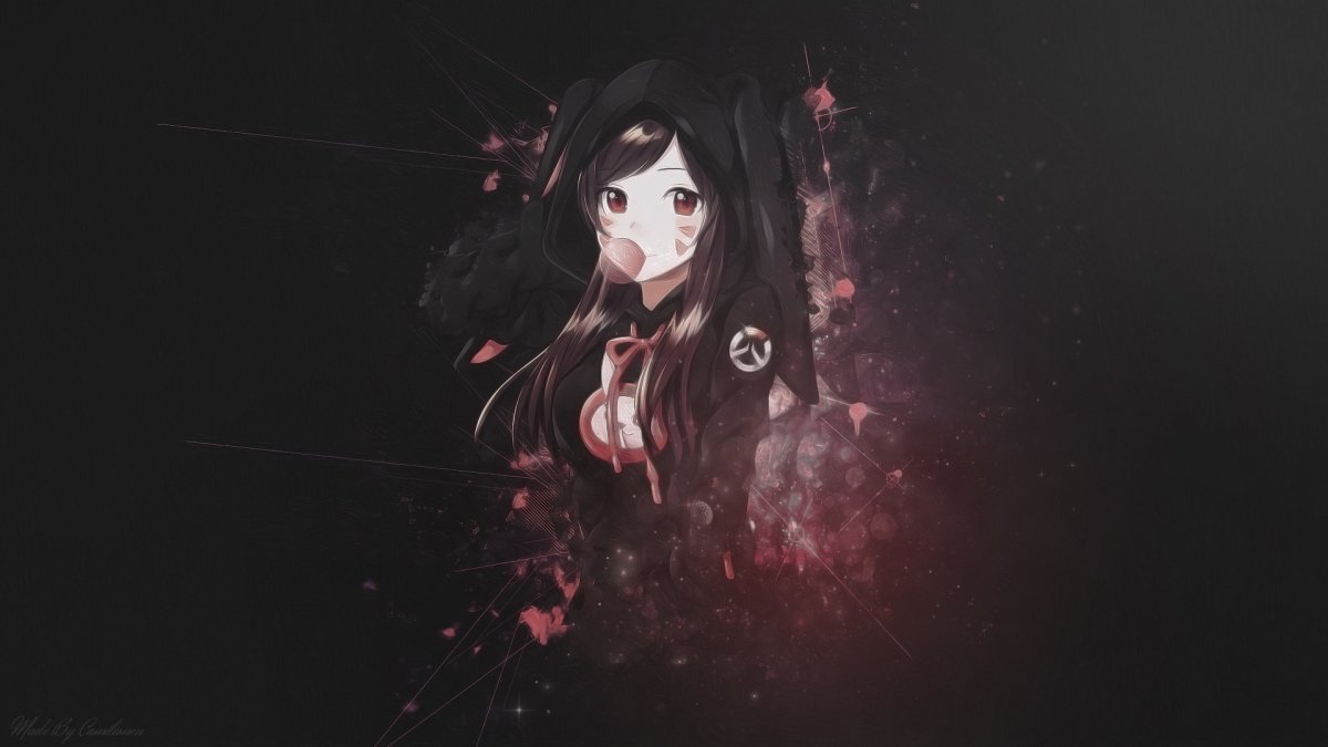 Аниме темный фон