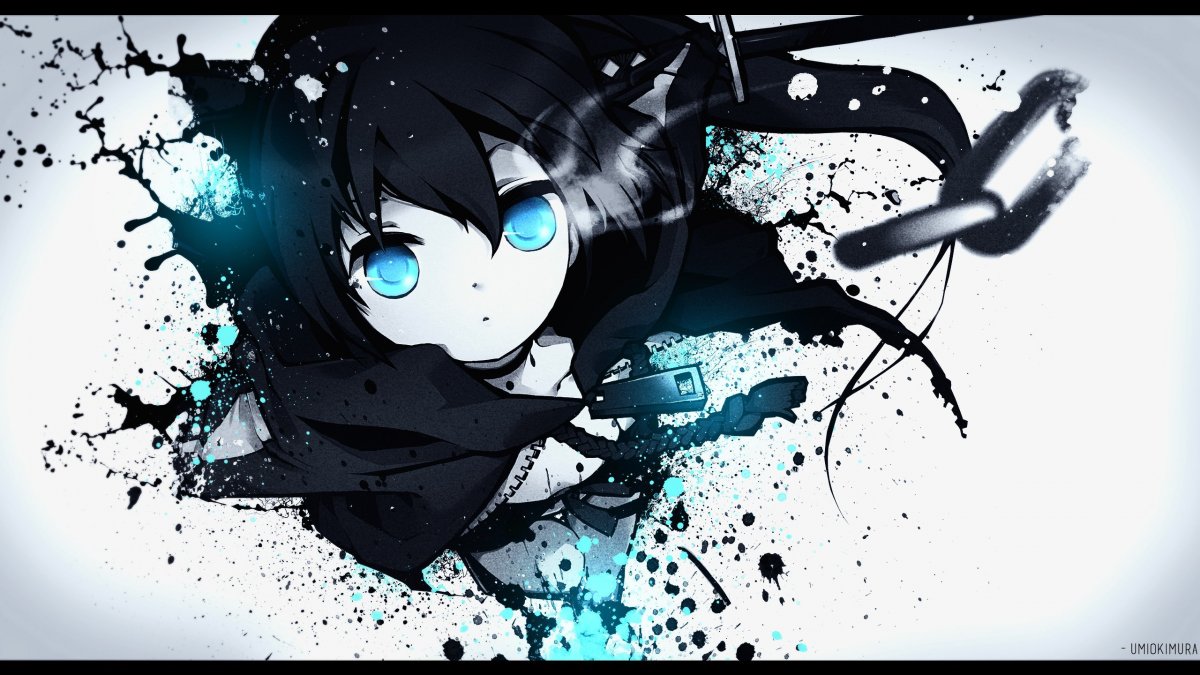 Стрелок с чёрной скалы аниме