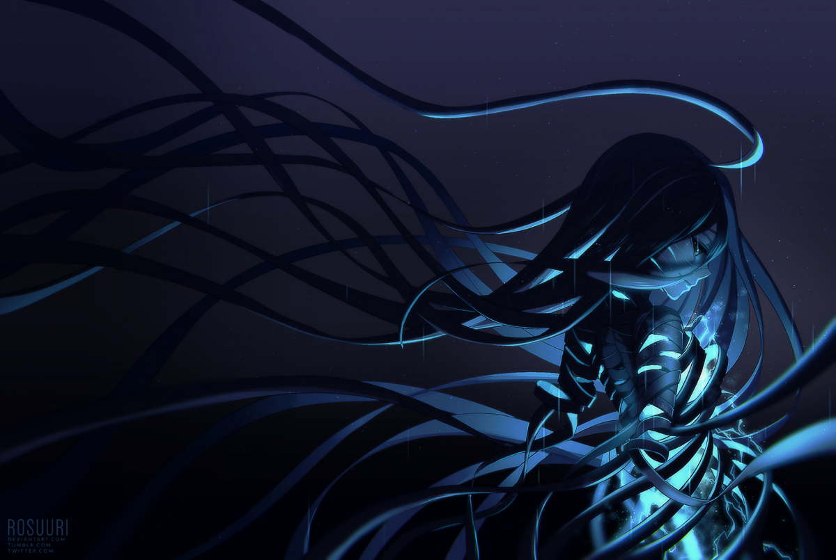 Аниме фиолетовый цвет