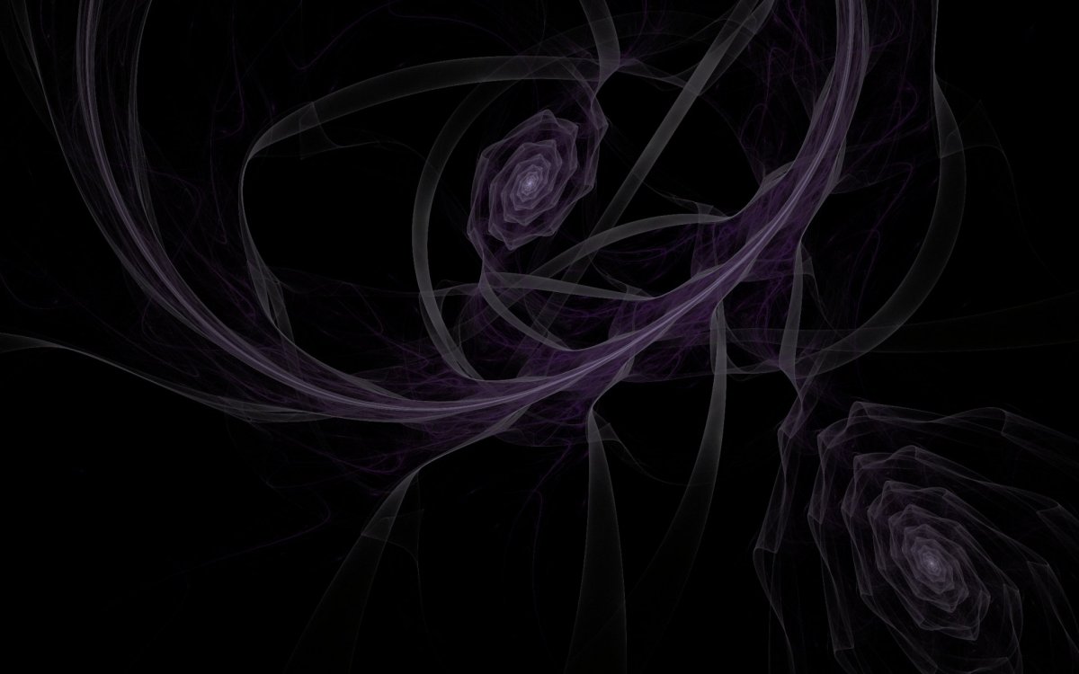 Природа эльфов в фиолетовом цвете