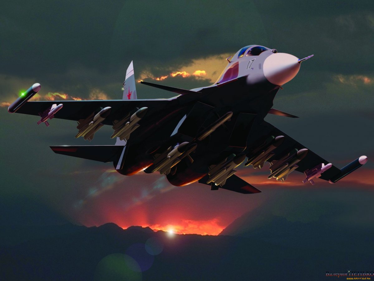 Красивые самолеты истребители