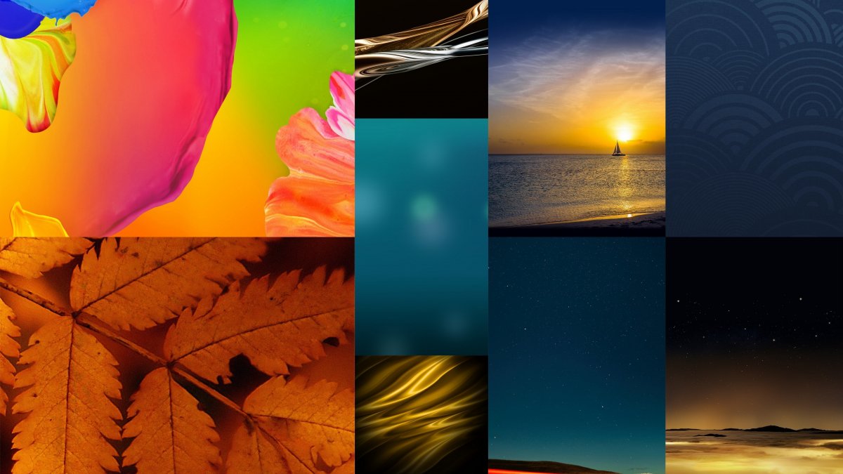 Яркие обои вертикальные