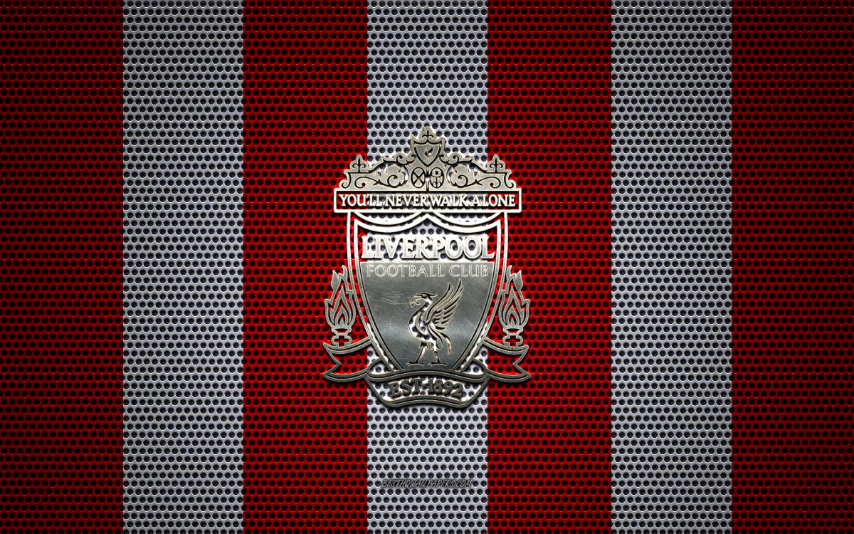 ФК Ливерпуль на фоне