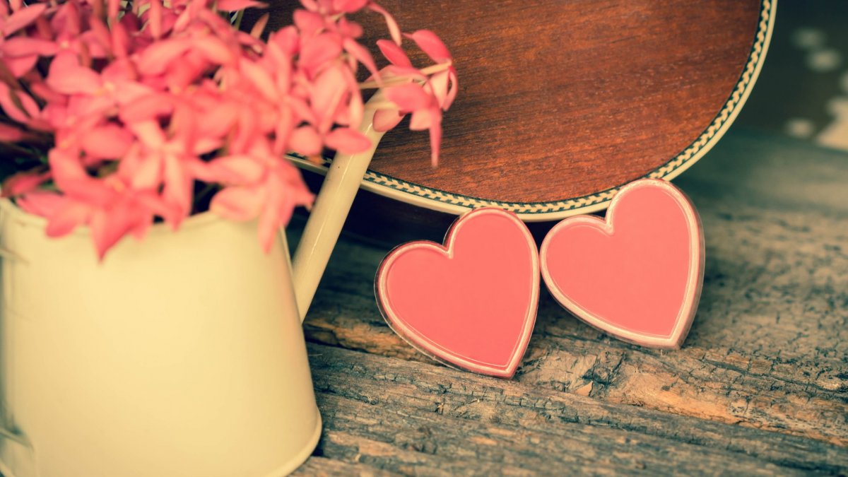 Фон для рабочего стола любовь