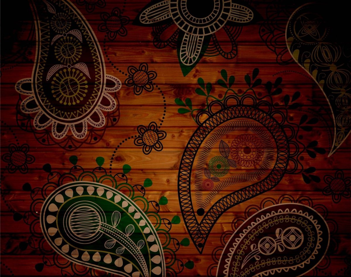 Фон в индийском стиле