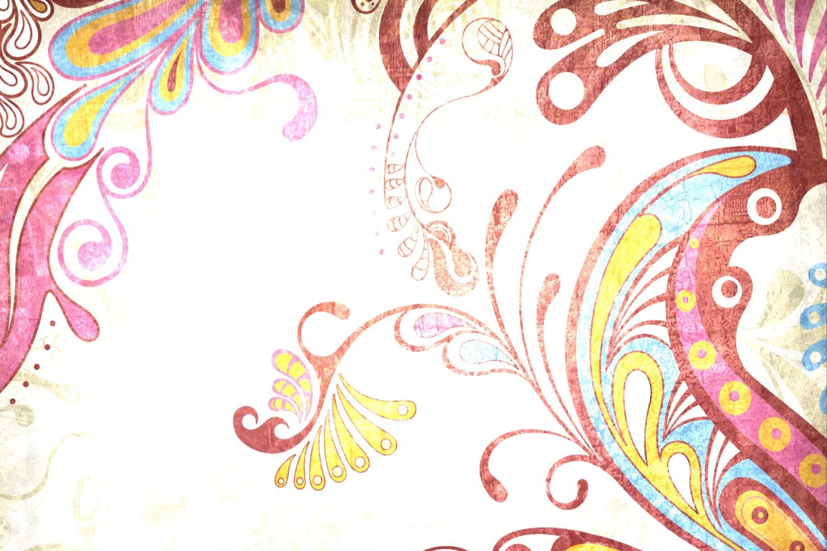 Паттерн Хохлома бесшовный