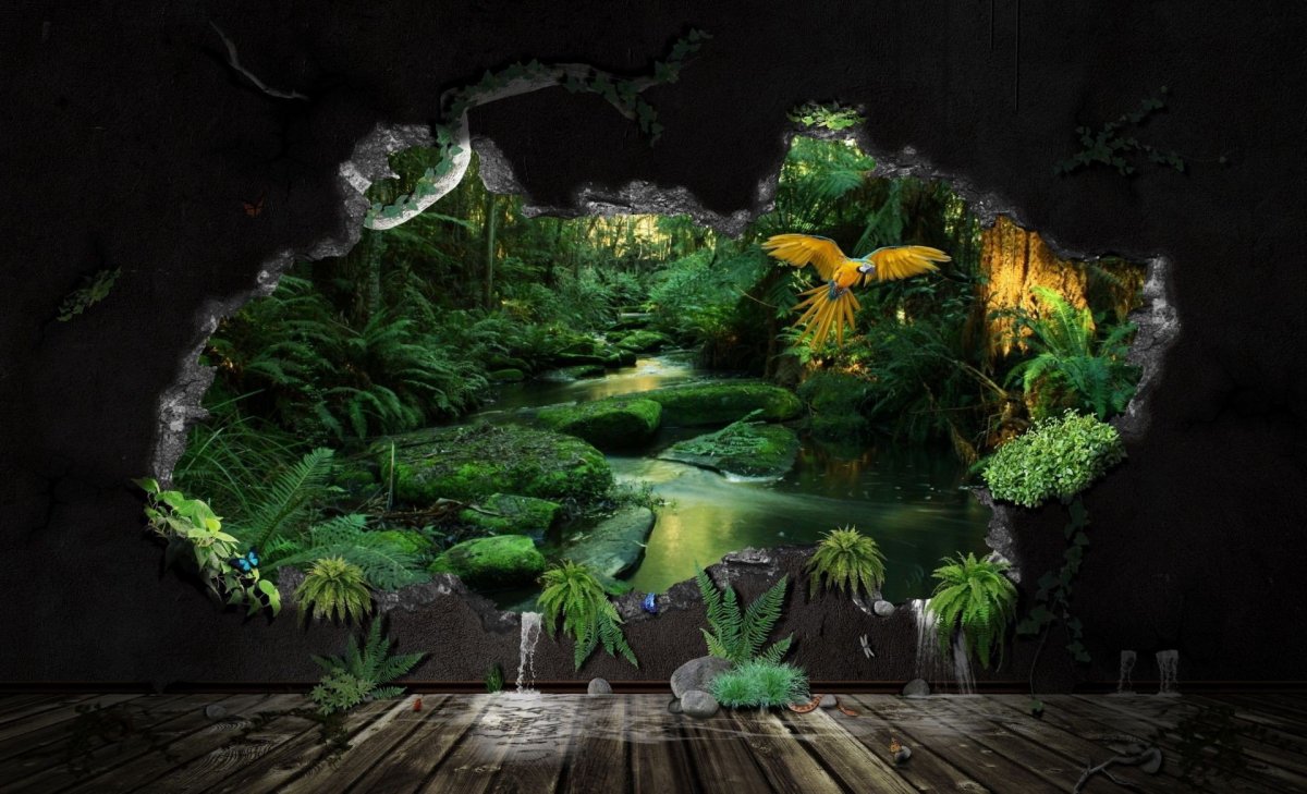 Фон джунгли для фотошопа