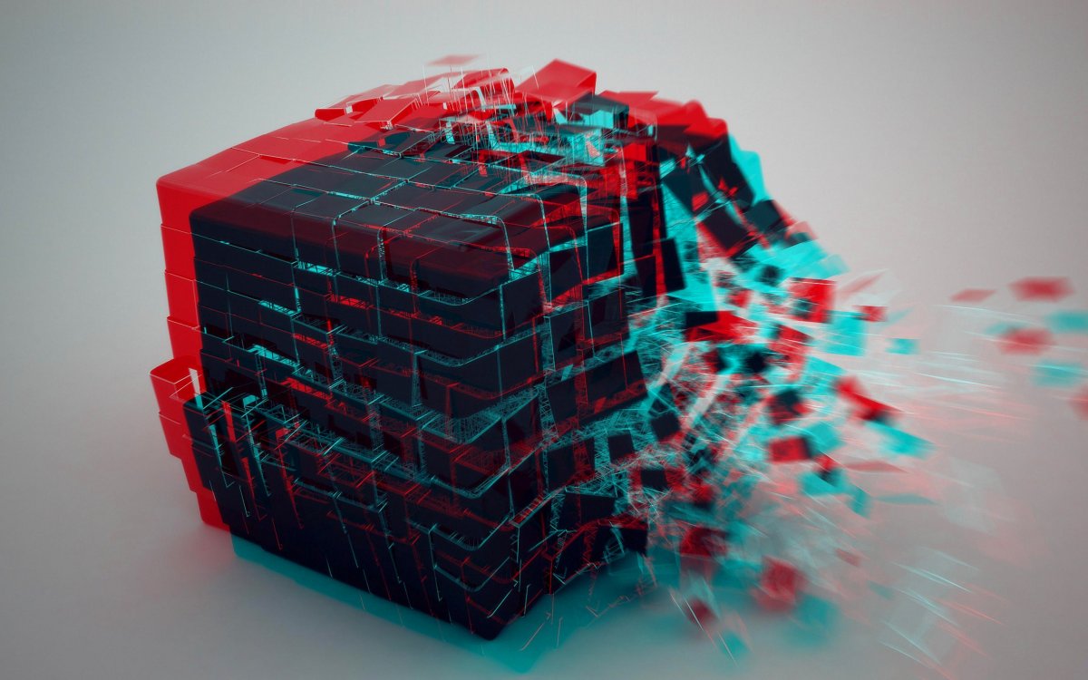 Красивый куб