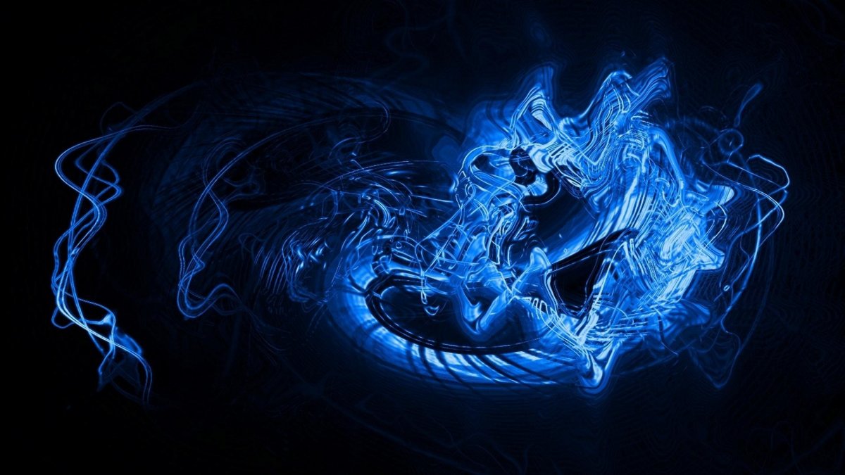 Фон в синих тонах игровой