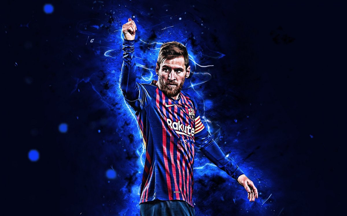 4k обои Messi