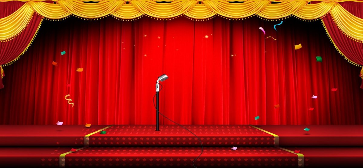 Театральная сцена фон