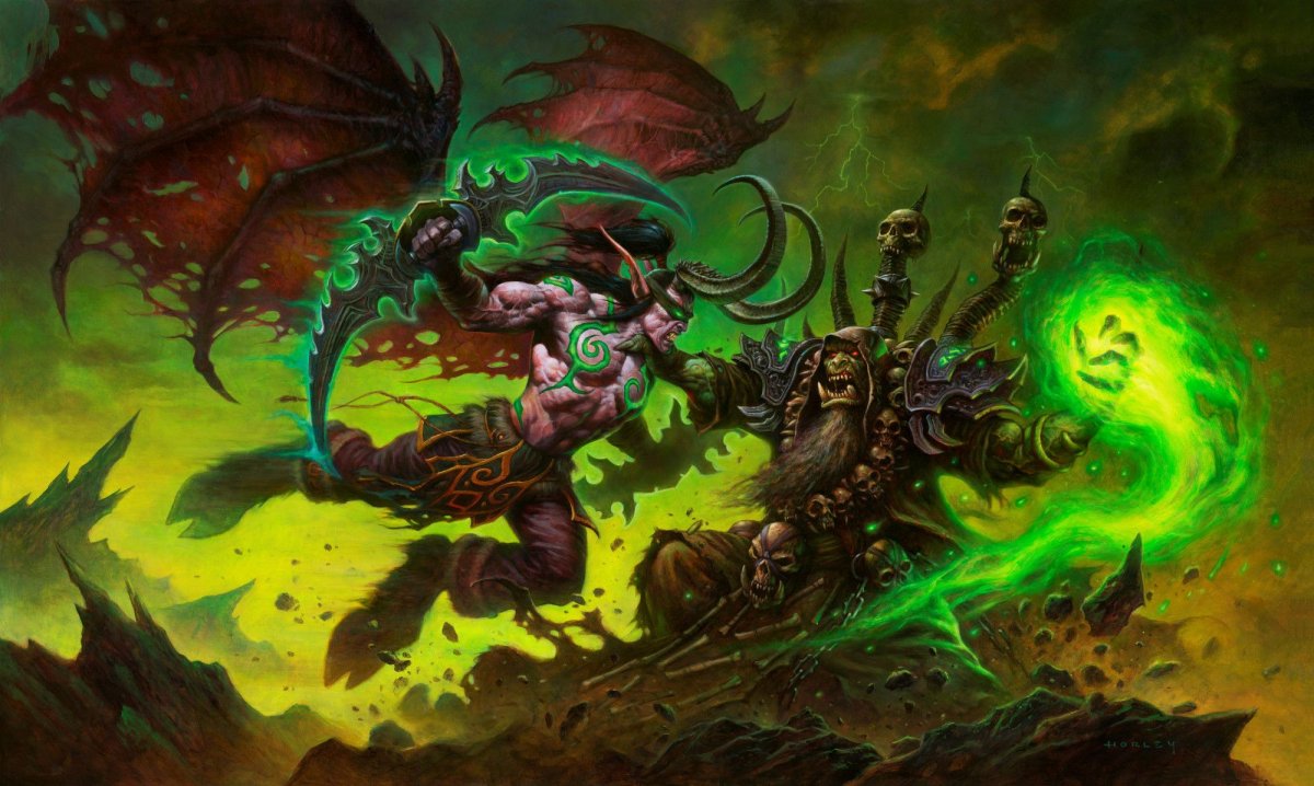 World of Warcraft. Иллидан