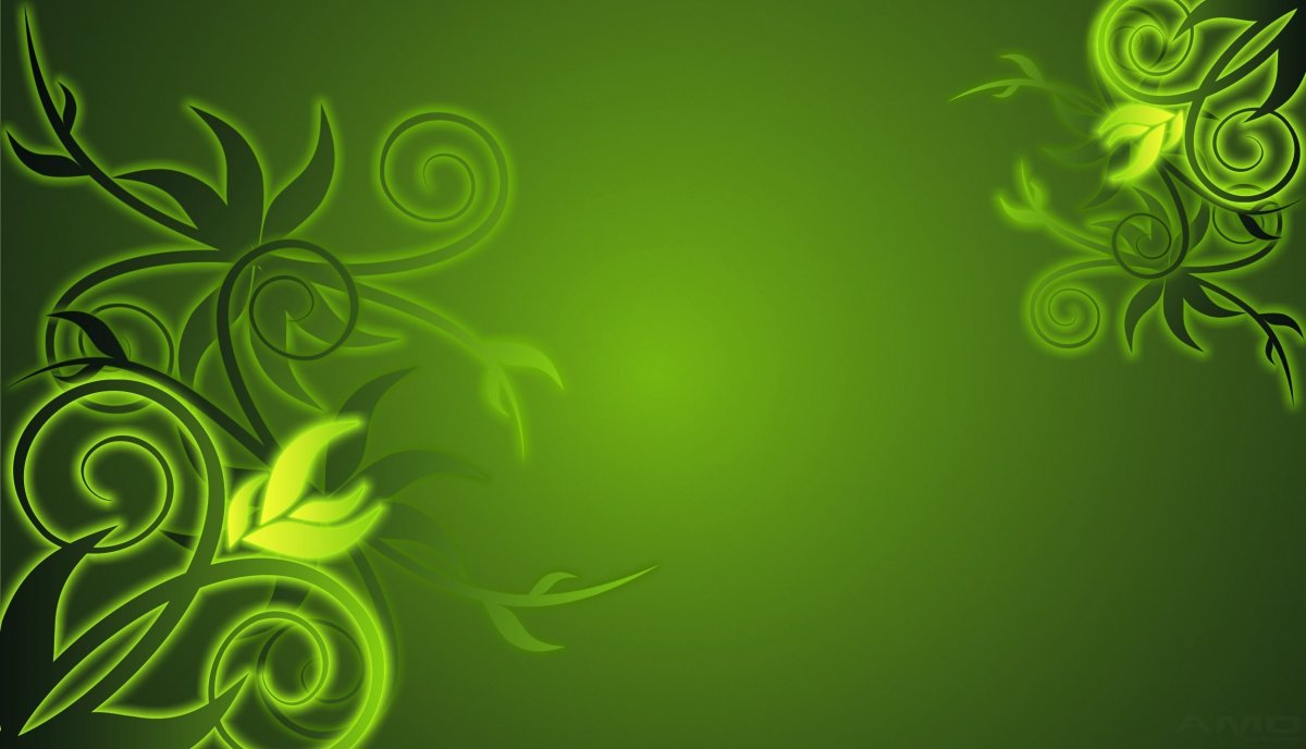 Темно зеленый фон